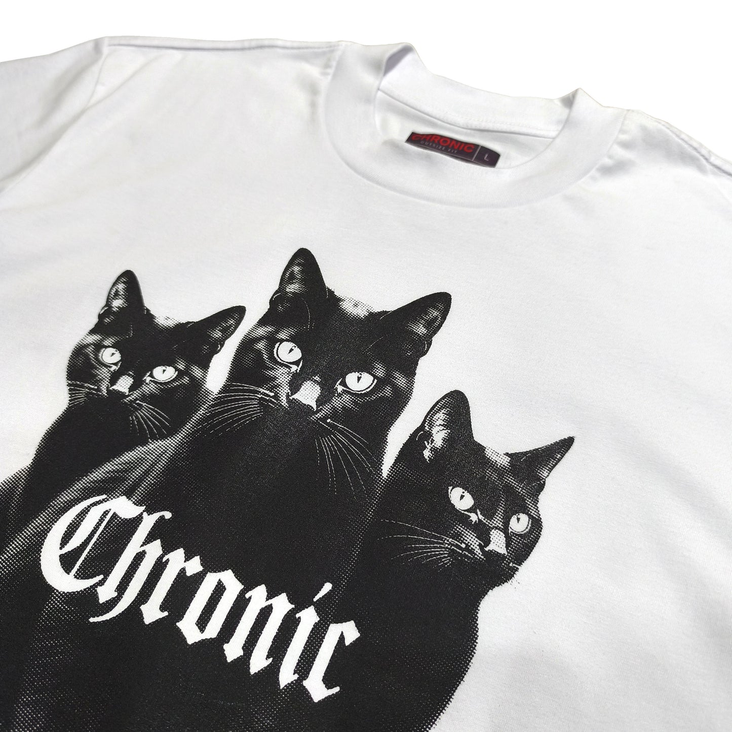 CHRONIC "NOLUCK" WHITE T-SHIRT