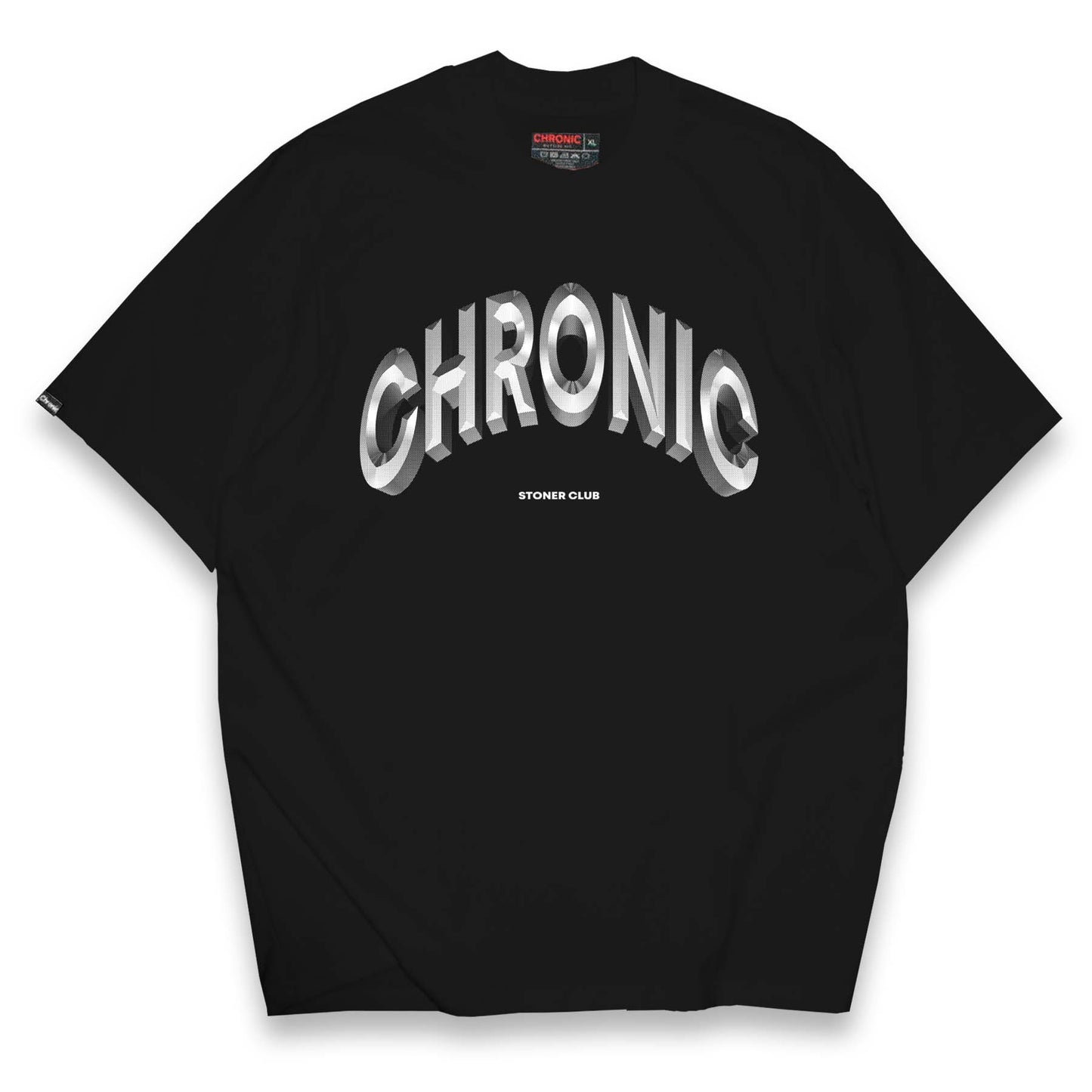 CHRONIC "CHROME" BLACK T-SHIRT