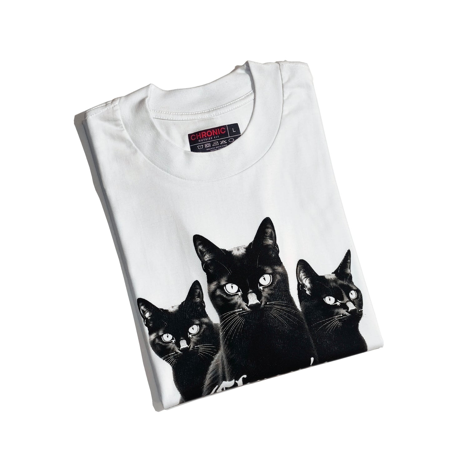 CHRONIC "NOLUCK" WHITE T-SHIRT