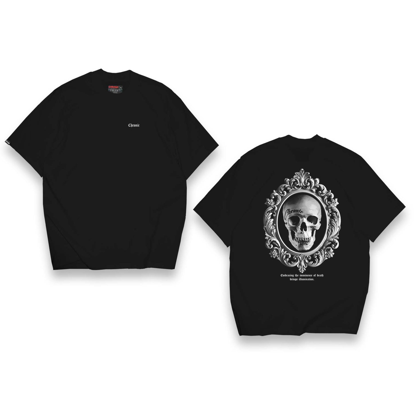 CHRONIC "DEATH" BLACK T-SHIRT