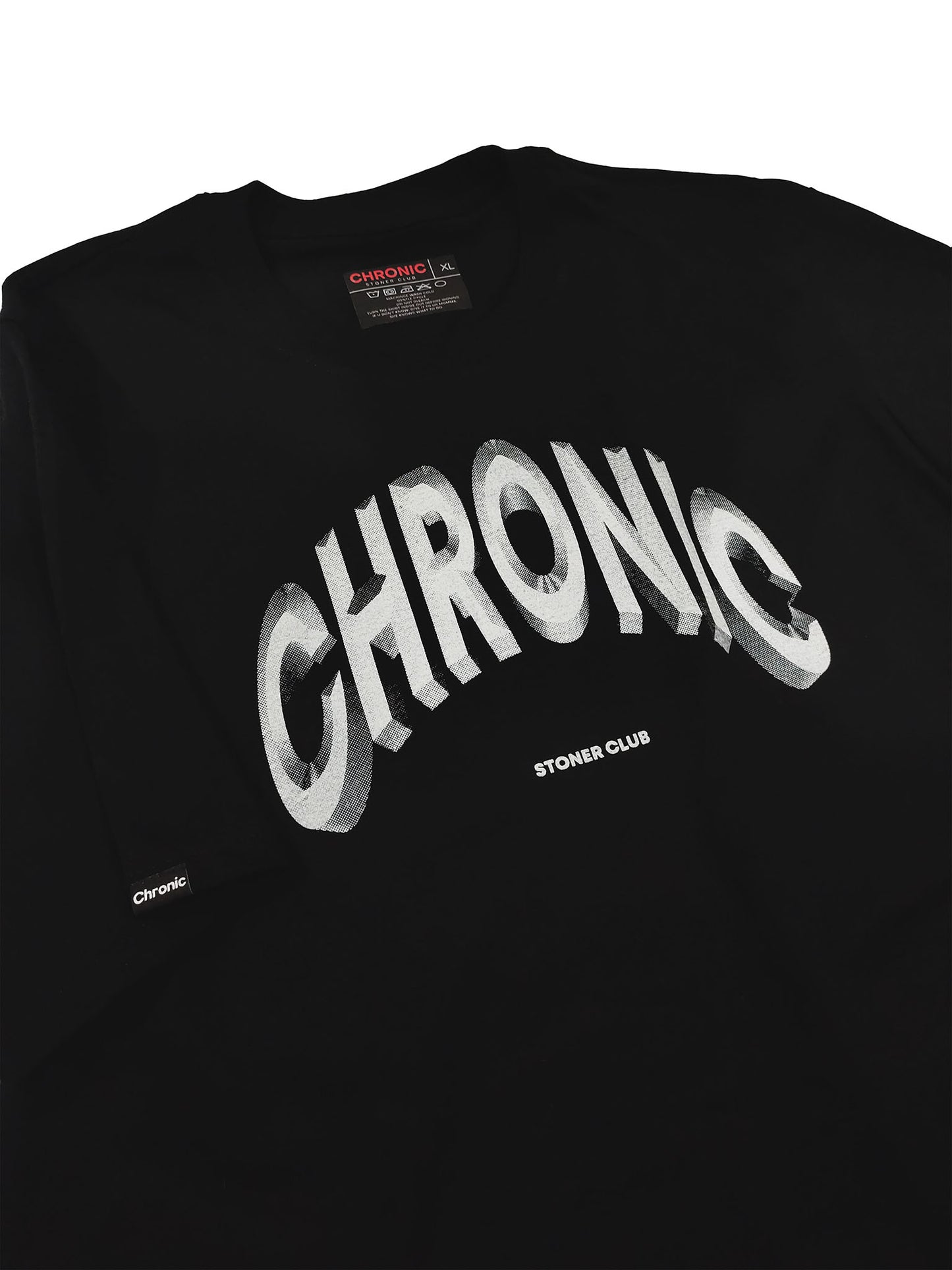 CHRONIC "CHROME" BLACK T-SHIRT