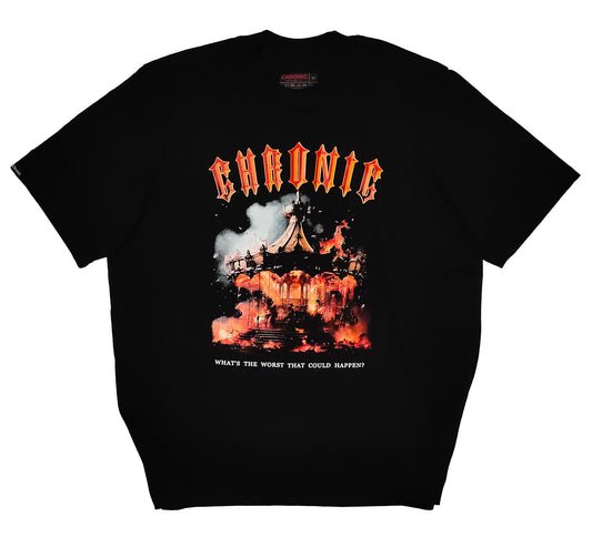 CHRONIC "CAROUSEL" BLACK T-SHIRT