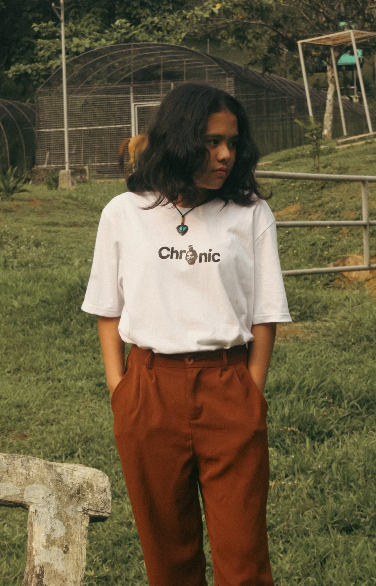 CHRONIC "GORE" WHITE T-SHIRT