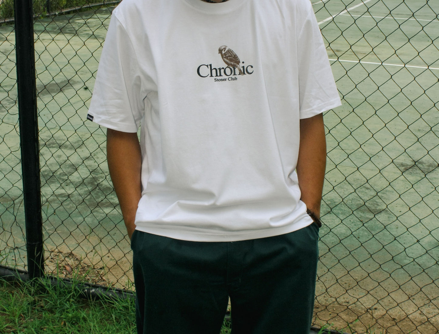 CHRONIC "FLY" WHITE T-SHIRT