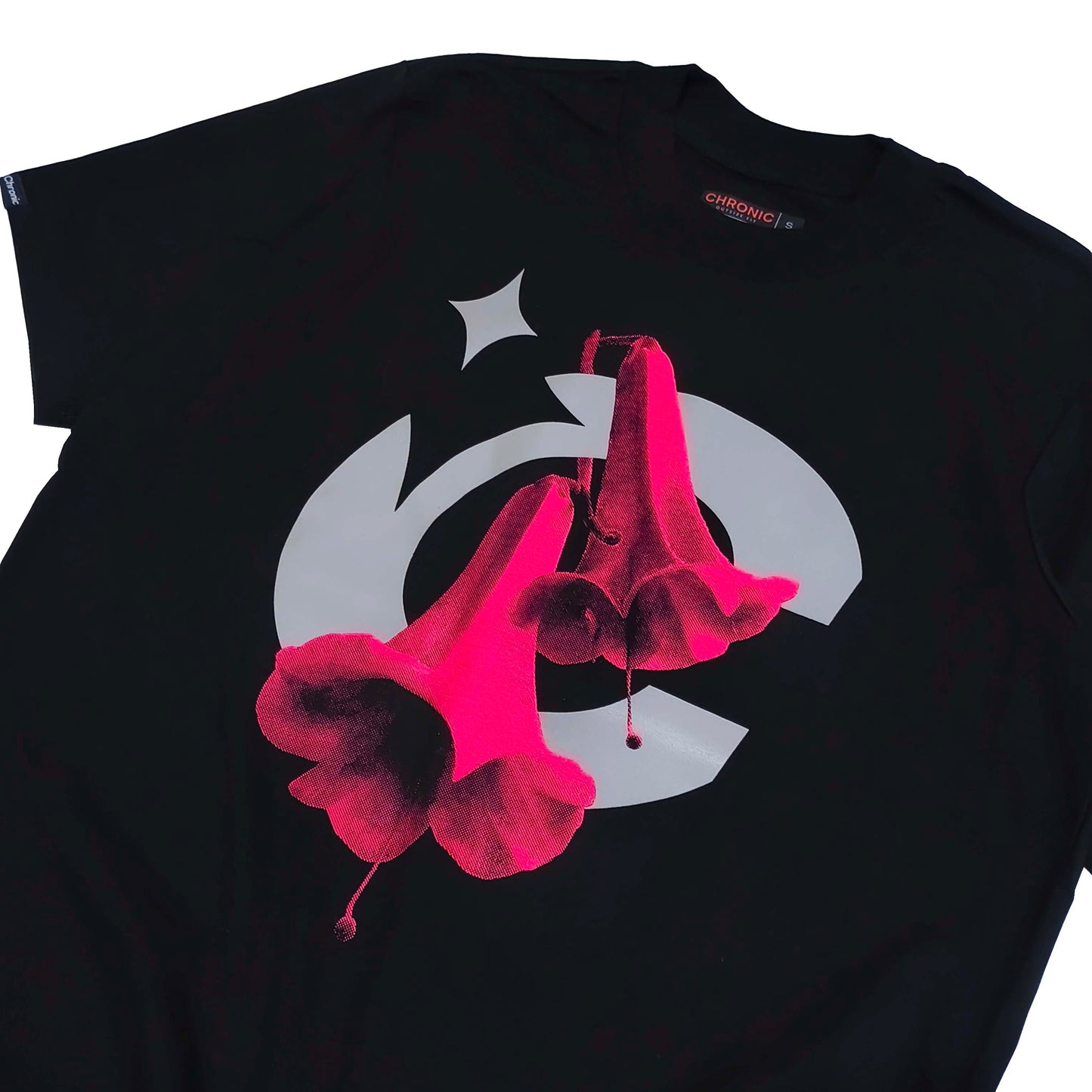 CHRONIC "BRUGMANSIA" BLACK T-SHIRT