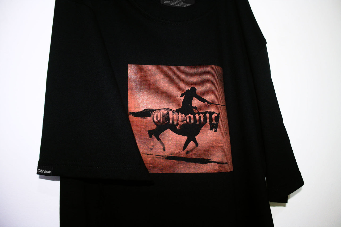 CHRONIC "HOSTILE" BLACK T-SHIRT