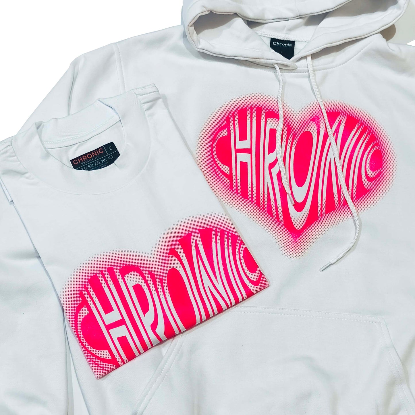 CHRONIC "BONA FIDE" WHITE PULLOVER HOODIE