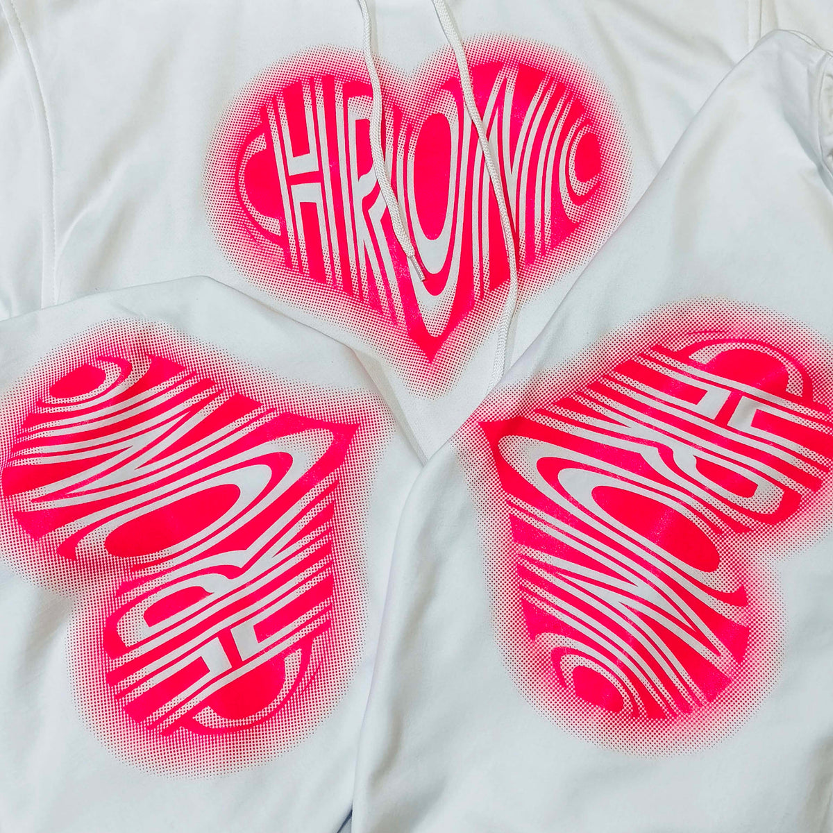CHRONIC "BONA FIDE" WHITE PULLOVER HOODIE