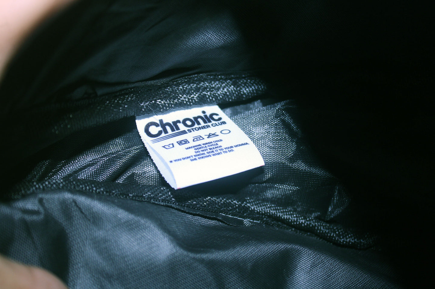 CHRONIC "CRESCENT BAG" BLACK