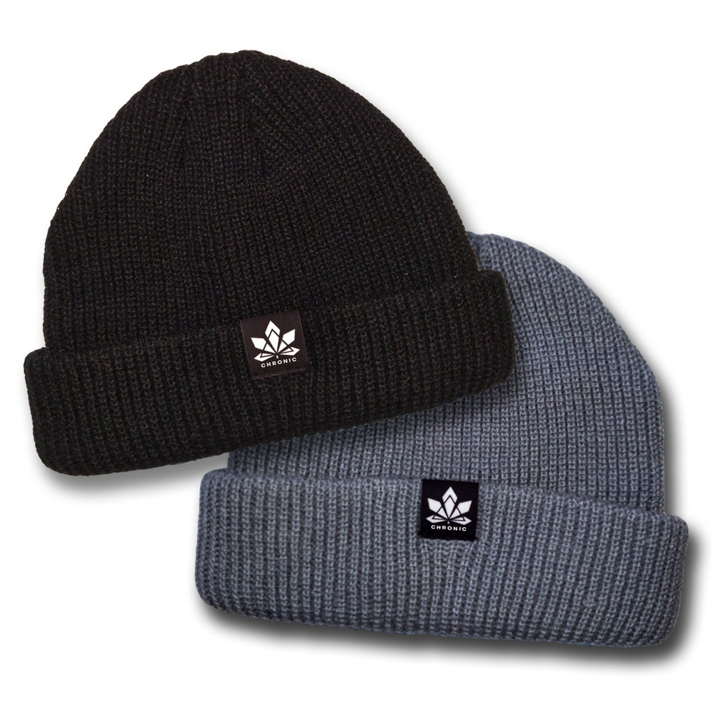 CHRONIC "BEANIE" IN BLACK / GRAY