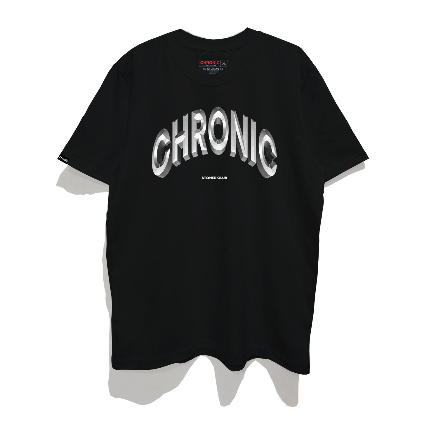 CHRONIC "CHROME" BLACK T-SHIRT