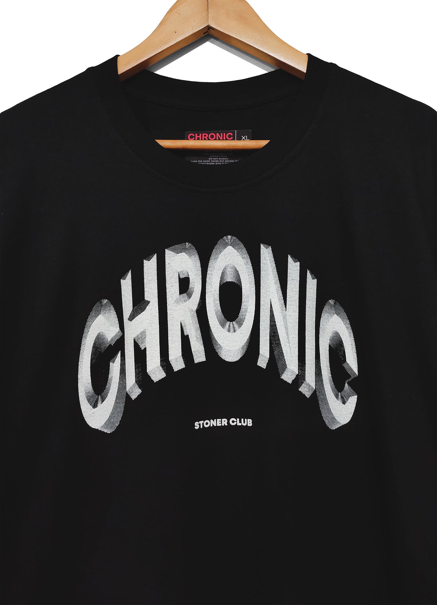 CHRONIC "CHROME" BLACK T-SHIRT