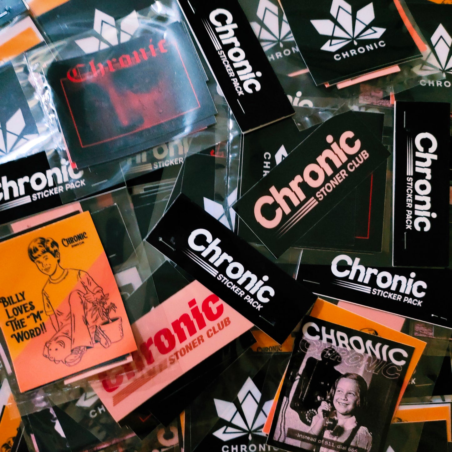 CHRONIC STICKER PACK