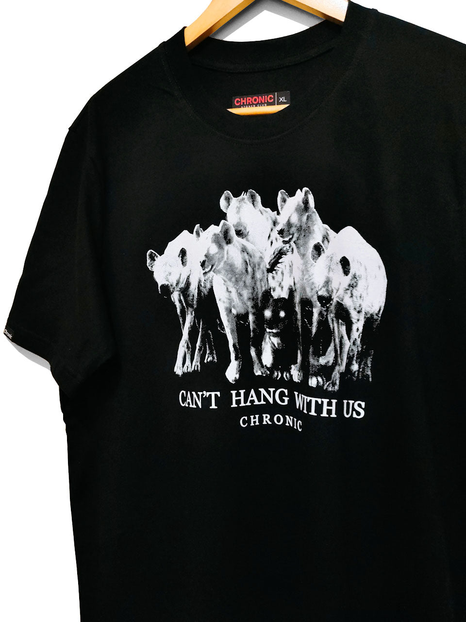 CHRONIC "HYENAS" BLACK T-SHIRT