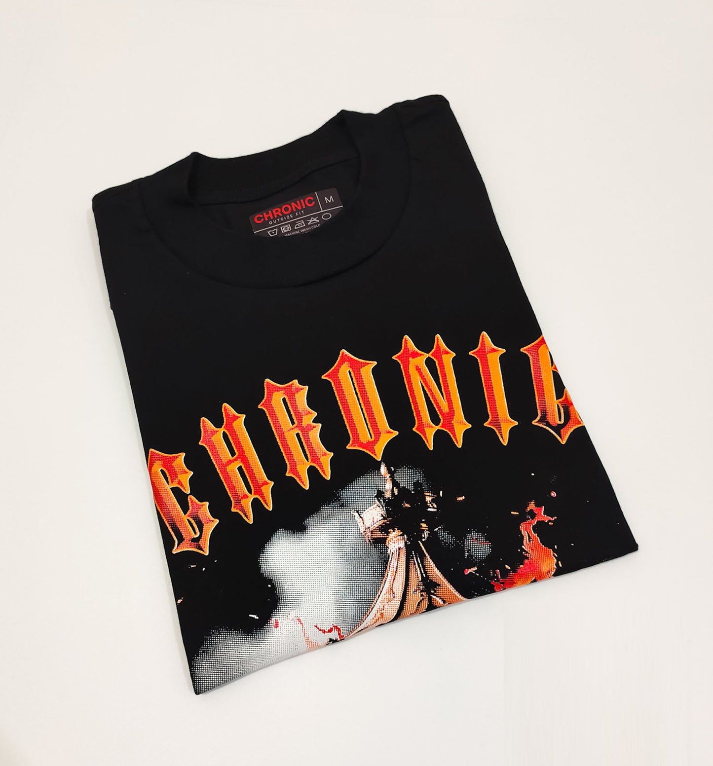 CHRONIC "CAROUSEL" BLACK T-SHIRT