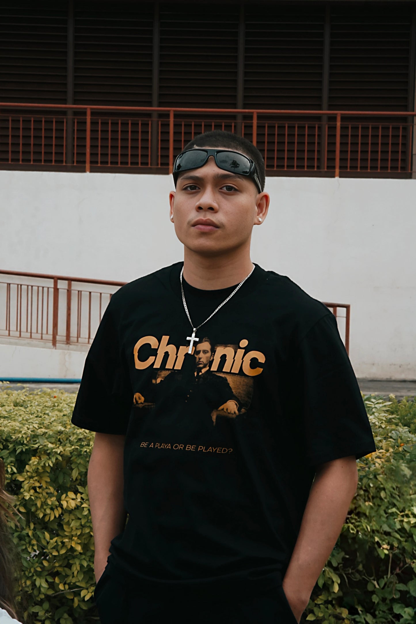 CHRONIC "PLAYA" BLACK T-SHIRT