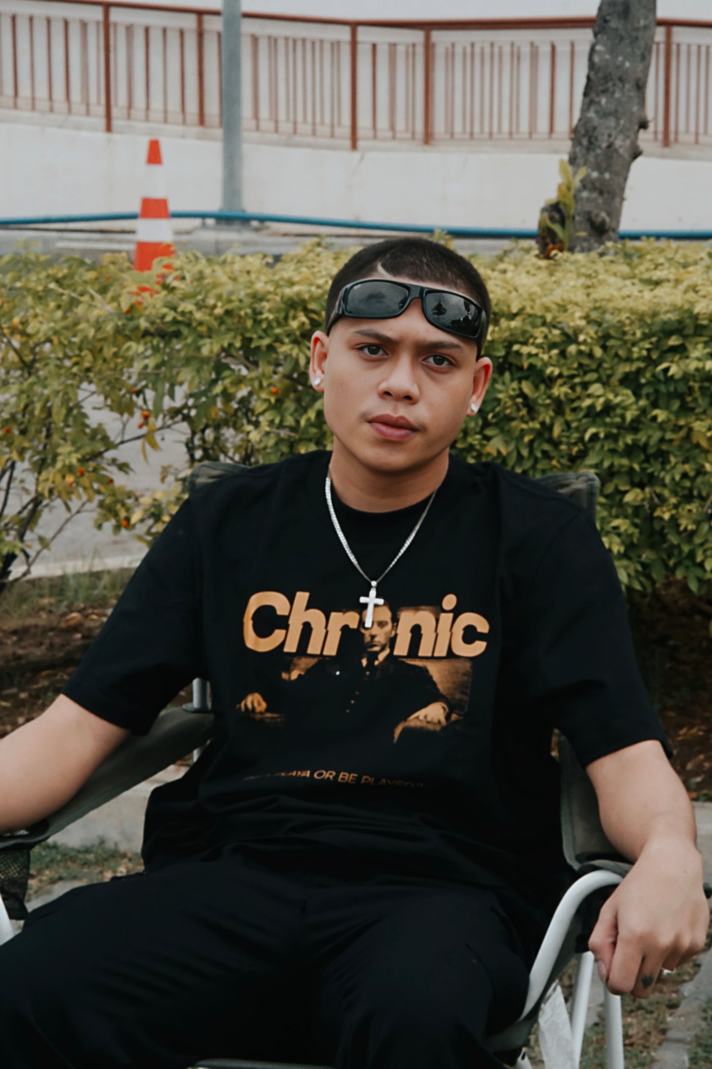 CHRONIC "PLAYA" BLACK T-SHIRT
