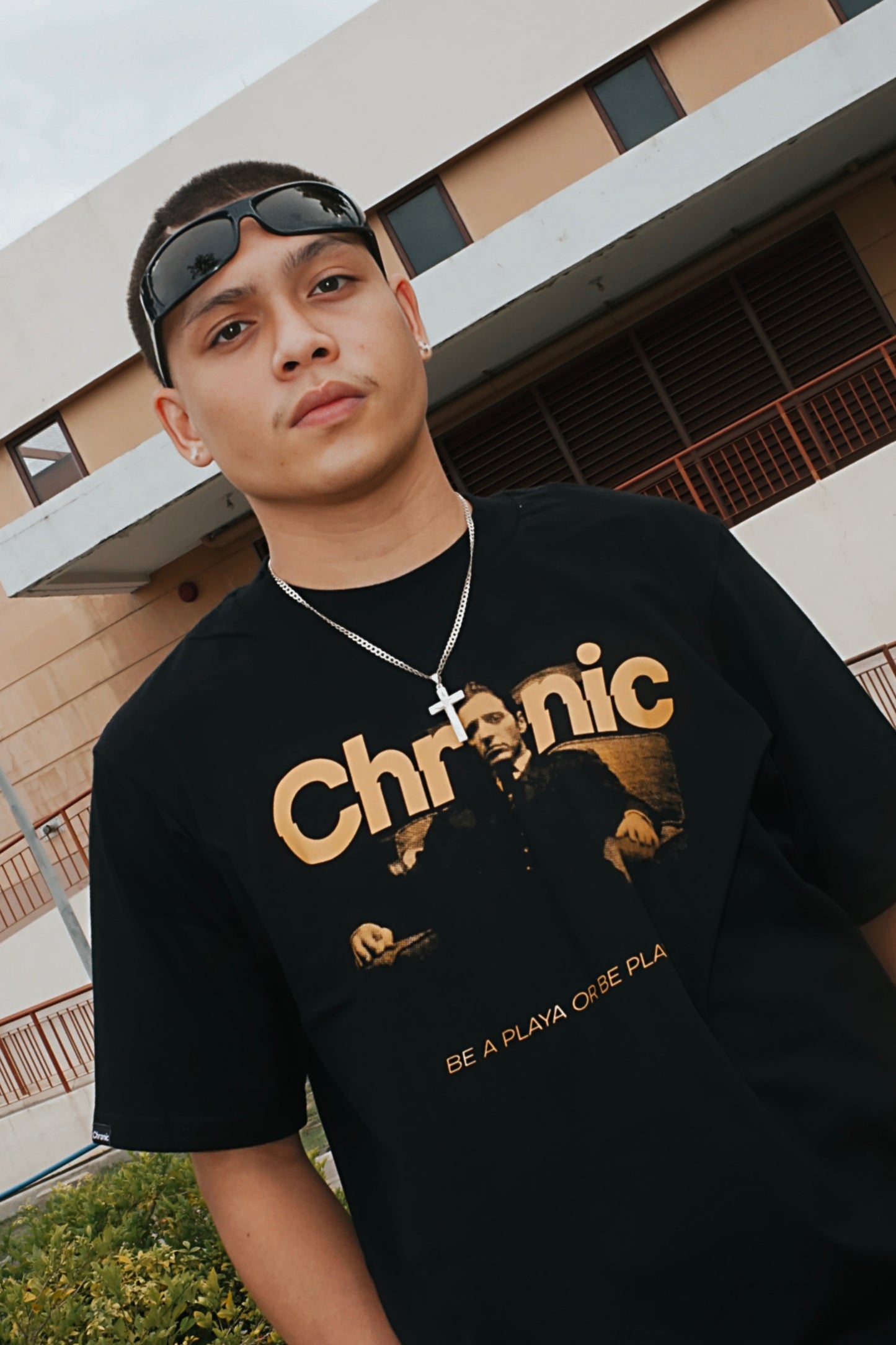 CHRONIC "PLAYA" BLACK T-SHIRT