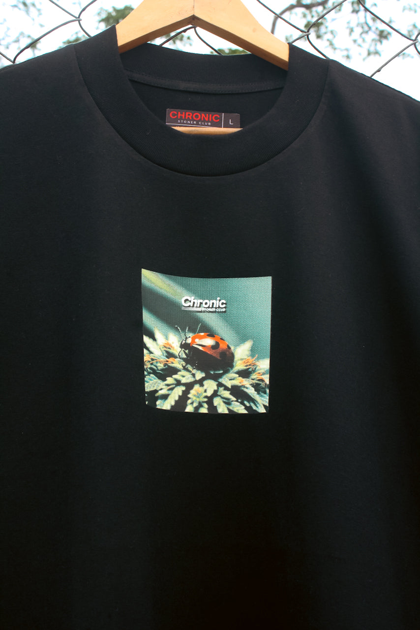 CHRONIC "COCCINELLID" BLACK T-SHIRT