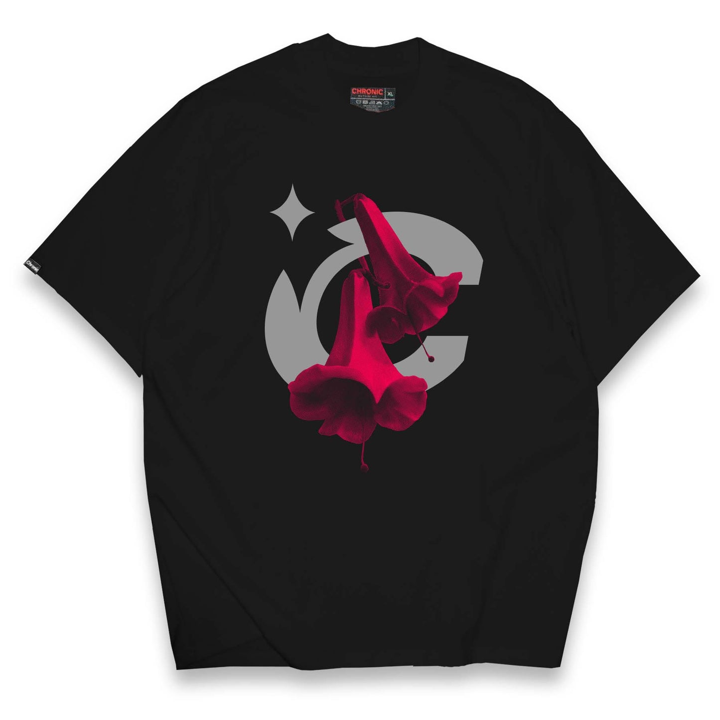 CHRONIC "BRUGMANSIA" BLACK T-SHIRT