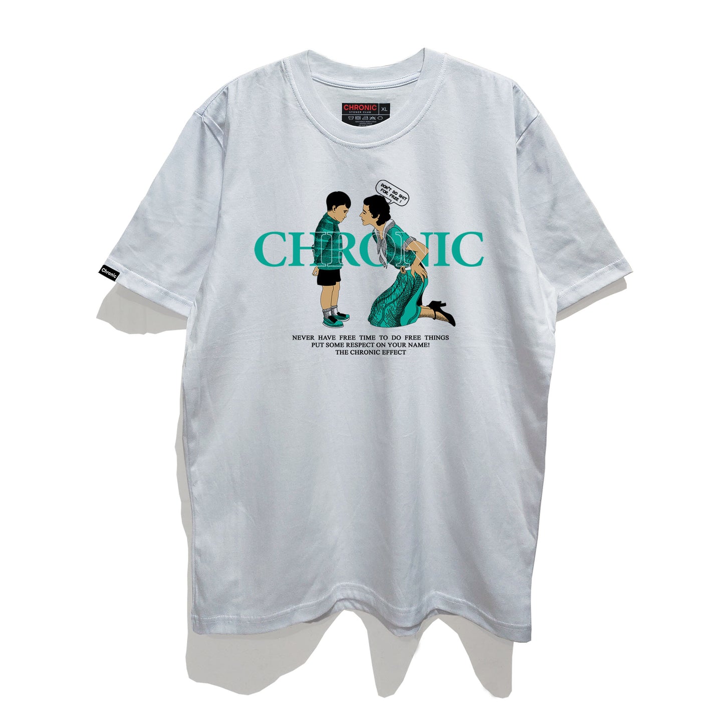 CHRONIC "RESPECT" WHITE T-SHIRT