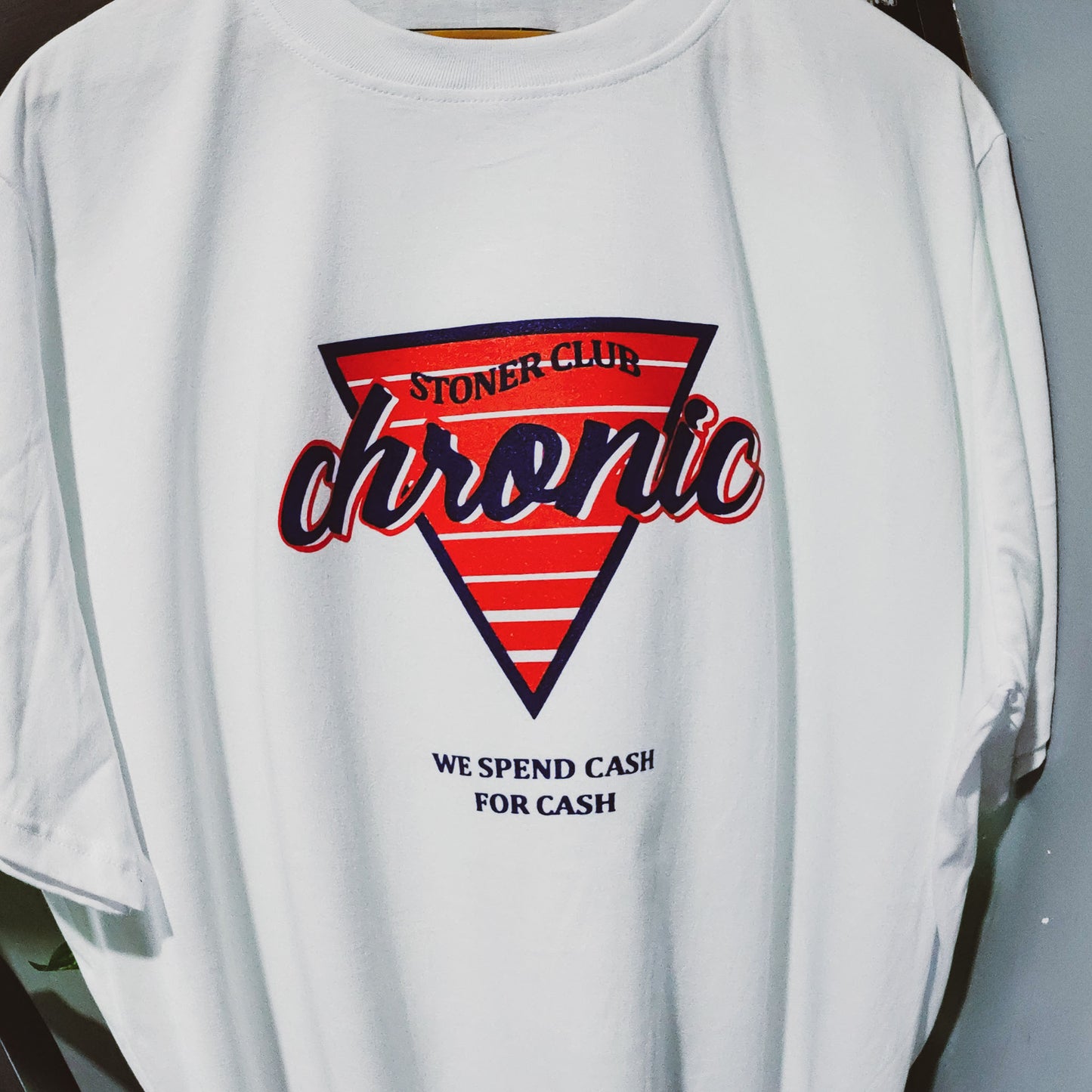 CHRONIC "RETRO" WHITE T-SHIRT