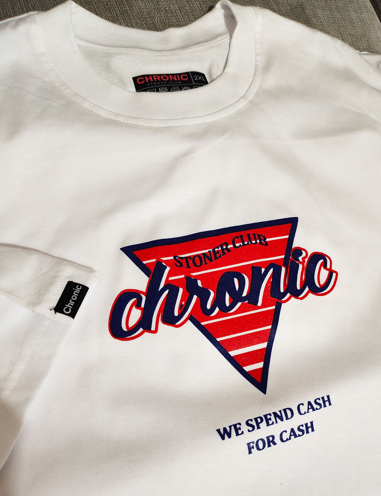 CHRONIC "RETRO" WHITE T-SHIRT