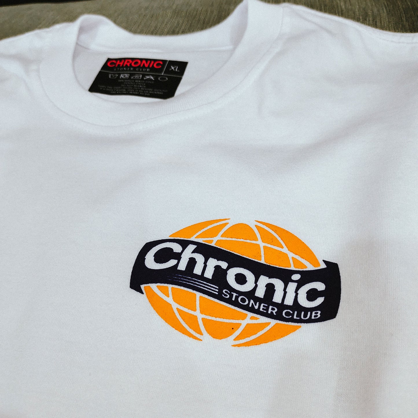 CHRONIC "WORLDWIDE" WHITE T-SHIRT