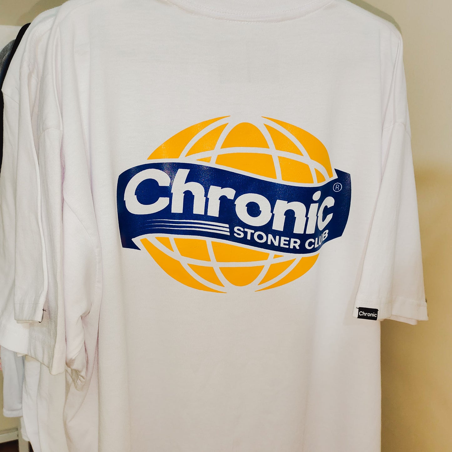 CHRONIC "WORLDWIDE" WHITE T-SHIRT